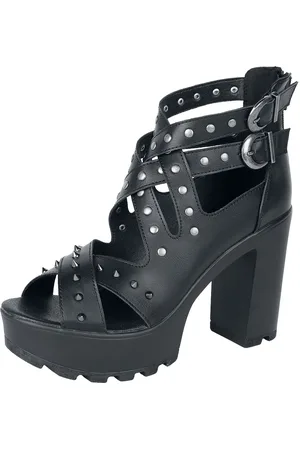 EMP High Heels with Straps and Studs High Heel