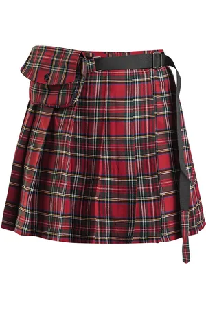 Banned Retro Check It Out Kilt Short skirt