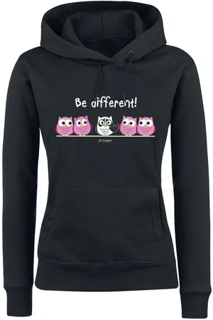 BE DIFFERENT Metal Hooded sweater