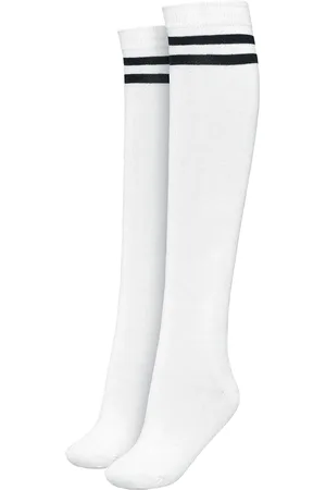 Urban classics Ladies College Socks Knee Socks black