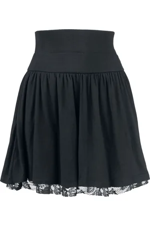 Rotterdamned Floral Lace Skirt Short skirt