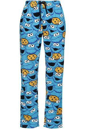 Sesamstraat Cookie Monster - Face Pyjama Pants