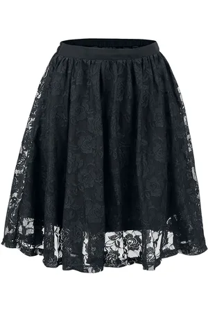 Gothicana Lace Covered Skirt Short skirt