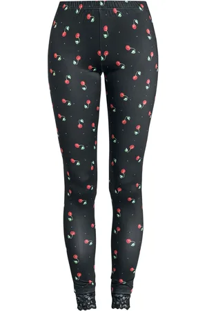 Pussy Deluxe Cherries Leggings Leggings red