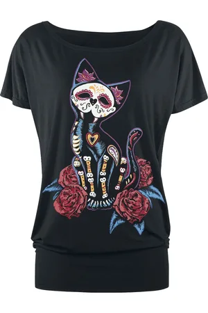 Full Volume T-shirt with Print and Crew Neck T-Shirt