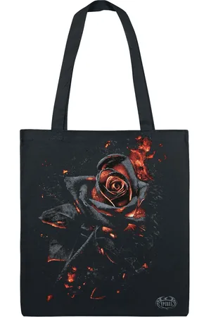 Spiral Burnt Rose Fabric bag
