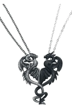 Alchemy Draconic Tryst Necklace silver