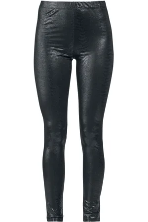 Rock Rebel Leather-look crocodile leggings Leggings