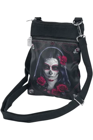Nemesis Now Sugar Skull Shoulder Bag