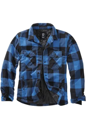 Brandit Lumberjacket Between-seasons Jacket blue