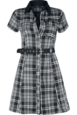 Poizen Industries Adelaide Dress Short dress grey white