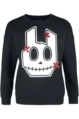 EMP Jumper with skull rock hand Sweatshirt