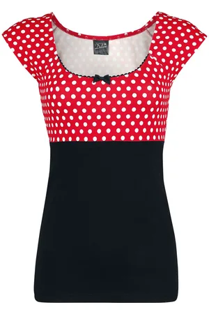 Pussy Deluxe Red Dots Basic Shirt T-Shirt red