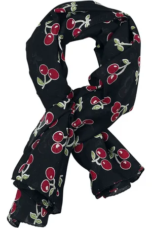 Rock Daddy Rockabella Cherries Scarf Cloth green red