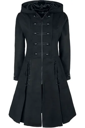 Poizen Industries Haunt Coat Trenchcoat
