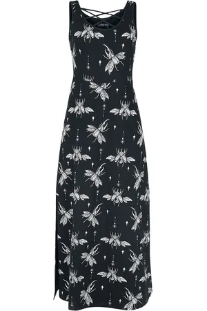 Gothicana Maxi Dress with All-Over Print Long dress