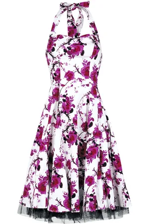 H&R London Pink Floral Dress Medium-length dress pink