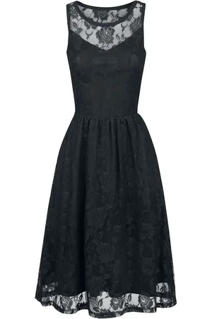 Gothicana Sleeveless Lace Dress Medium-length dress