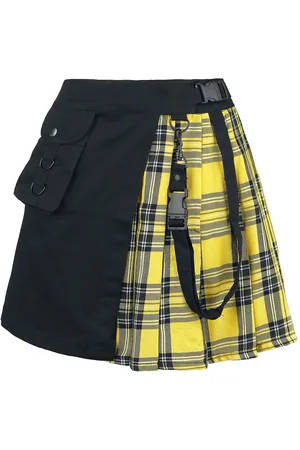 Chemical Black Infinity Skirt Short skirt yellow