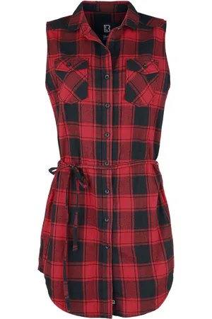 Brandit Gracey Sleeveless Long Shirt Top black