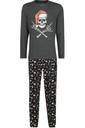 EMP Pyjamas with Christmas skull print Pyjama