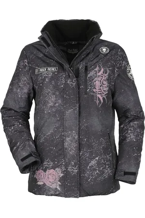 Rock Rebel Rock Rebel jacket with skull print Winter Jacket