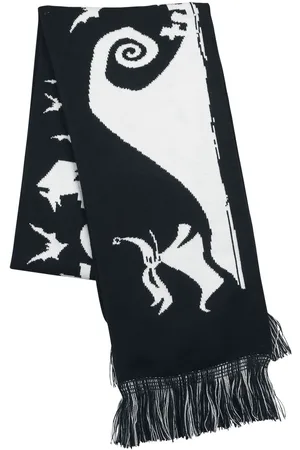 The Nightmare Before Christmas King Jack Scarf white