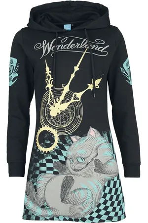 Alice in Wonderland Mad cat Medium-length dress