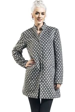 Pussy Deluxe Dotties Short Coat Short Coat white