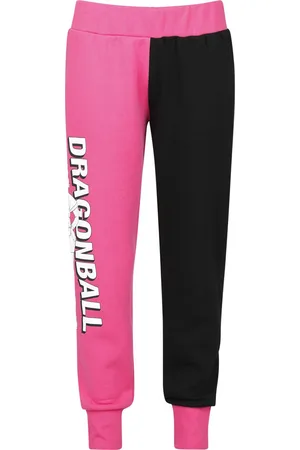 Dragon Ball Bulma - Colour Patchwork Tracksuit Trousers pink