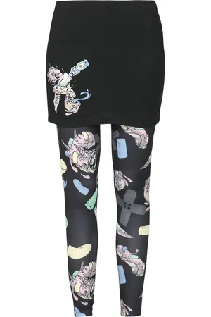 RED by EMP Leggings with monster doughnut print Leggings
