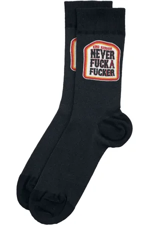 King kerosin Never Fuck A Fucker Socks Socks