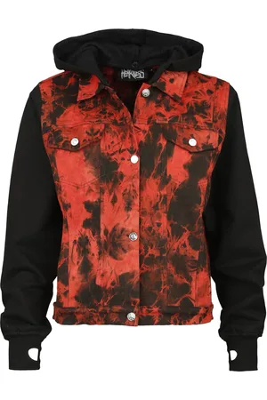 Heartless Noelle jacket Jeans Jacket red