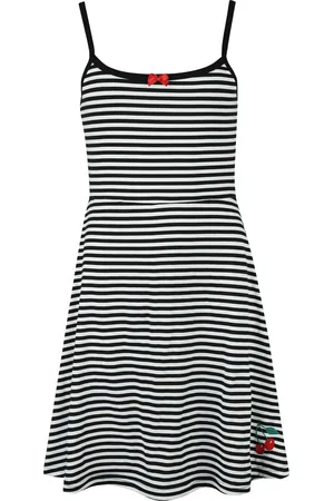 Pussy Deluxe Stripey Classic Dress Short dress white