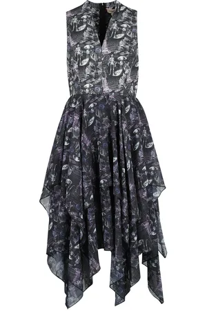 Coven United Skeleton Dress Medium-length dress