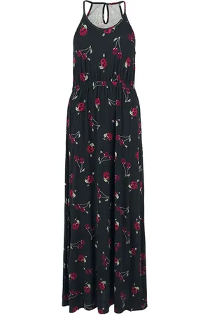 Rock Rebel Maxi-Dress with Cheyy Skull Allover-Print Long dress