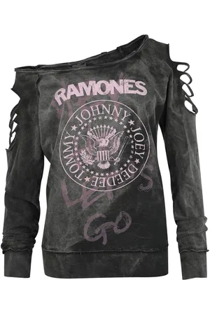 RAMONES Pink Logo Sweatshirt