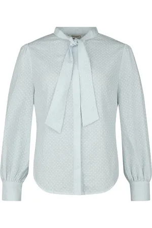 Banned Retro Pussy Bow Longsleeve Blouse Blouse
