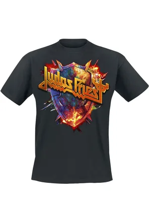 Judas Priest Shield Burst Logo T-Shirt