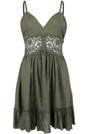 Gothicana Mini Dress with Lace Short dress