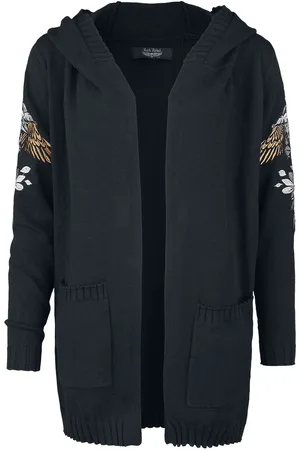 Rock Rebel Cardigan With Embroidery Cardigan