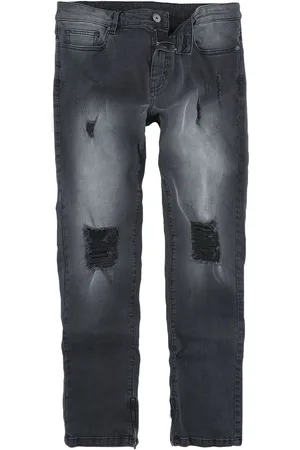 EMP X Urban Classics unisex distressed jeans Jeans