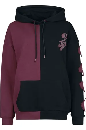 Alice in Wonderland Everyone here is mad Hooded sweater lilac