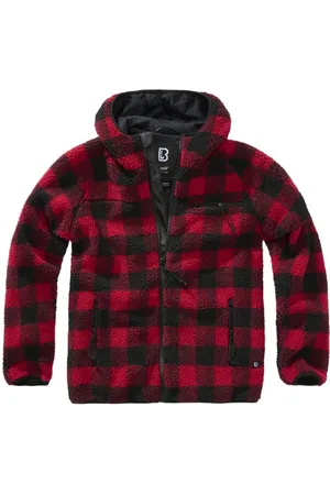 Brandit Teddy Fleece Jacket Between-seasons Jacket black