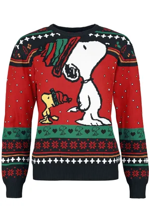 Peanuts Snoopy And Woodstock Christmas jumper
