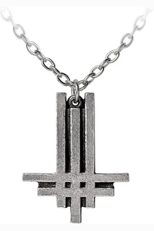 Behemoth Cross Pendant coloured