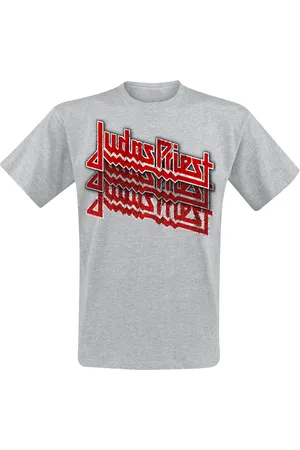 Judas Priest Logo Fading Repeat T-Shirt
