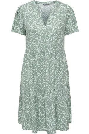 ONLY Onlzally Life S/S Thea dress NOOS Short dress white