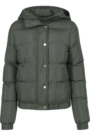 Urban classics Ladies Hooded Puffer Jacket Between-seasons Jacket