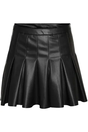 Noisy May NMPAULO HW PLEATED PU MINI SKIRT NOOS Short skirt